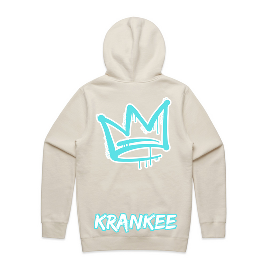 Aqua Back Crown - Mens Staple Hoodie
