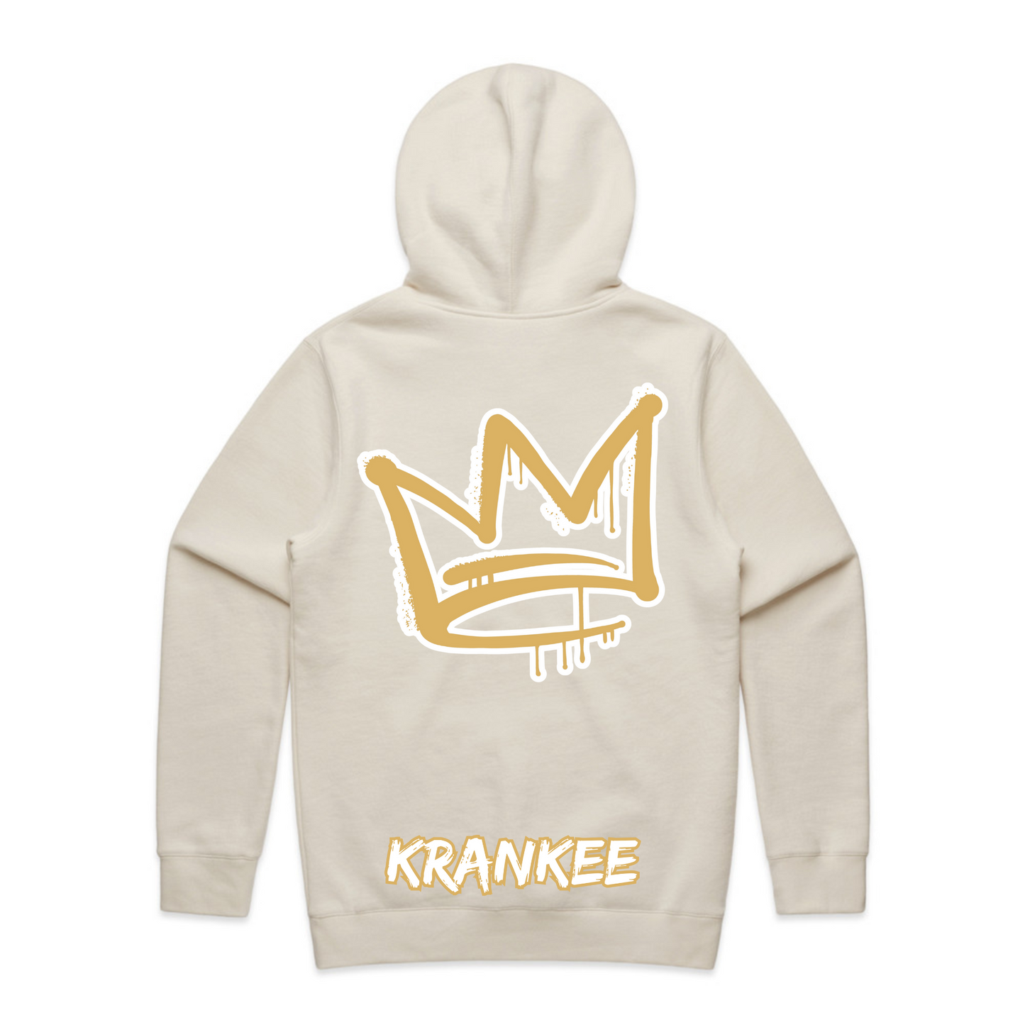 Gold Back Crown - Mens Staple Hoodie