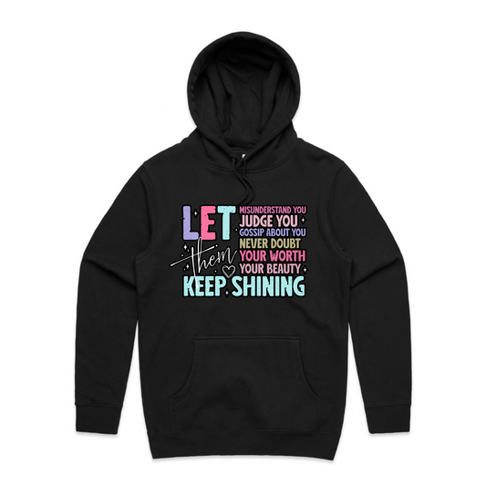 Let Them Front - Mens Staple Hoodie