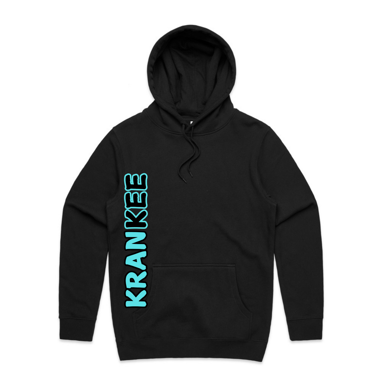 Aqua Krankee Split - Mens Staple Hoodie