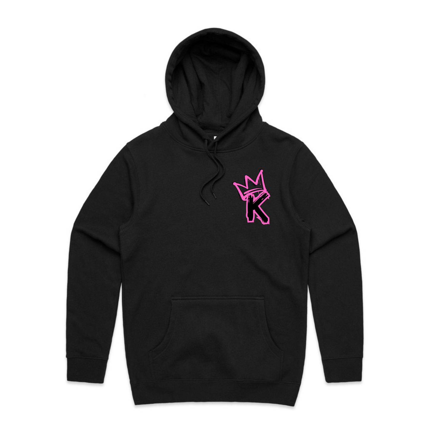 Pink Back Crown - Mens Staple Hoodie