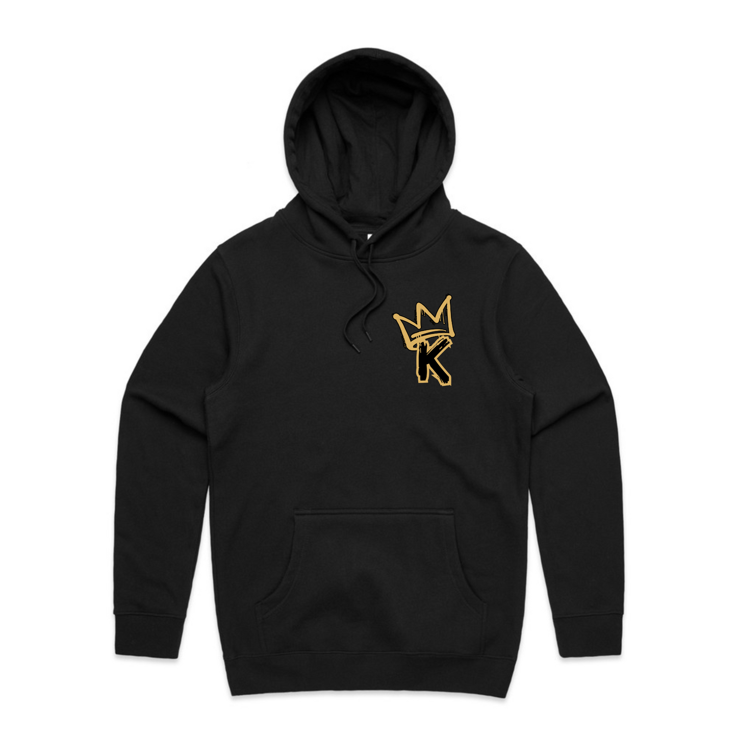 Gold Back Crown - Mens Staple Hoodie
