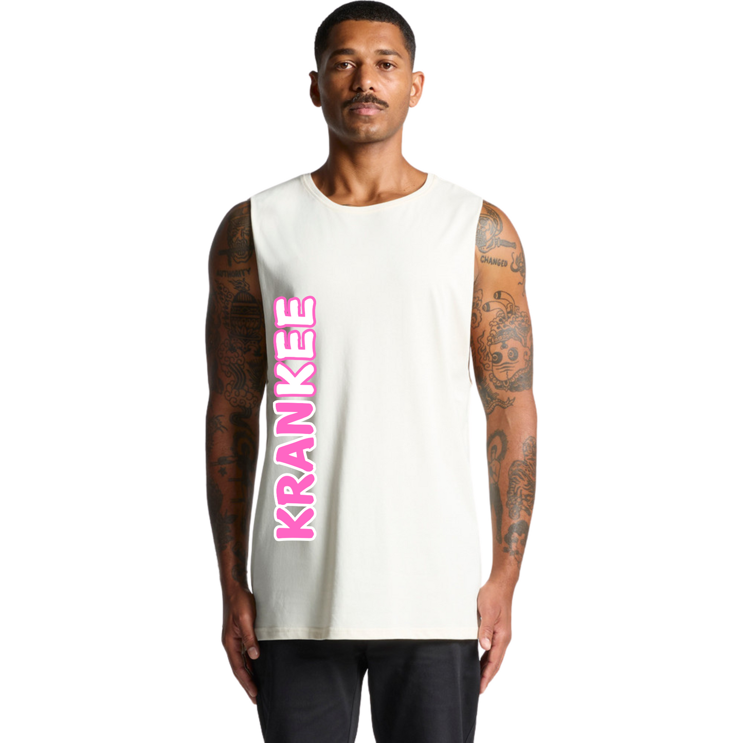 Pink Krankee Split - Mens Tank