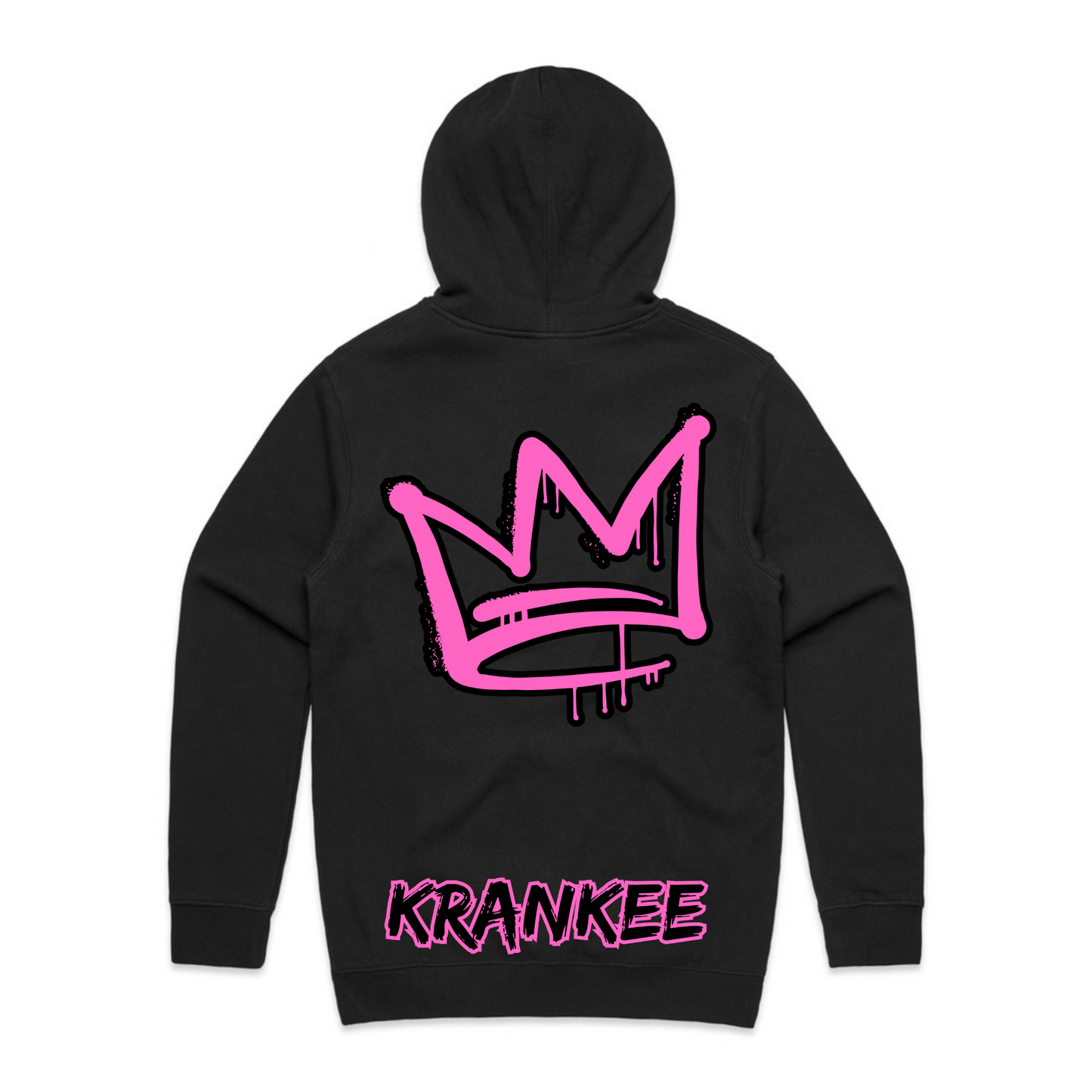 Pink Back Crown - Mens Staple Hoodie