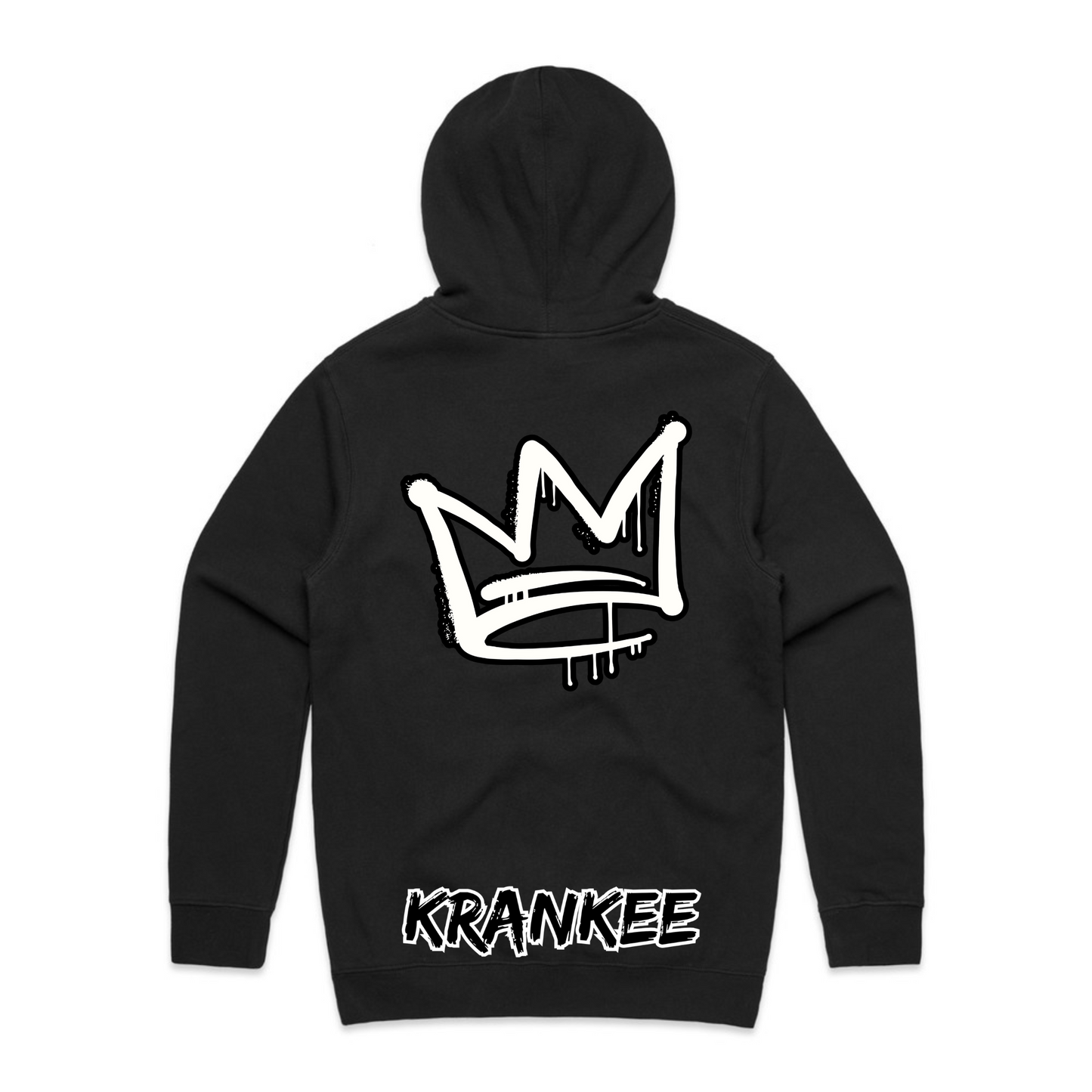 B/W Back Crown - Unisex Tee Hoodie