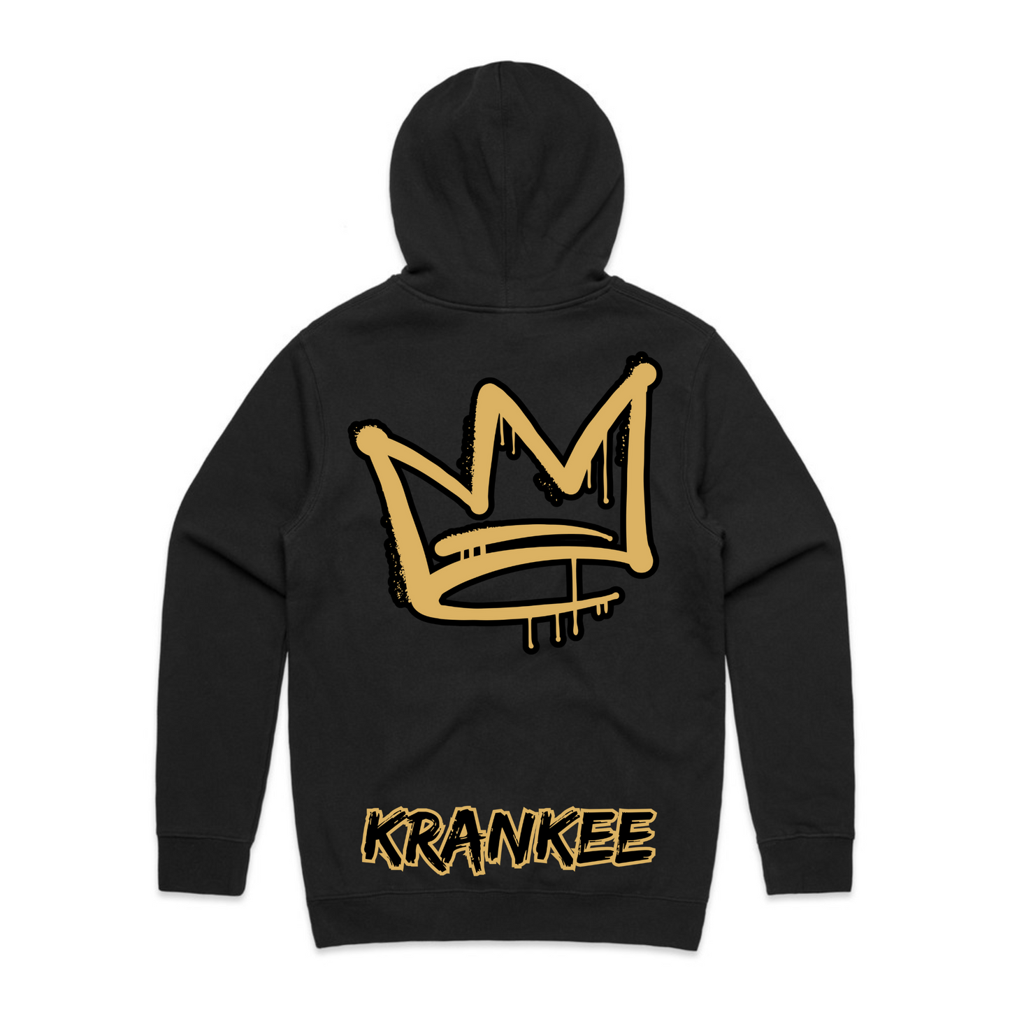 Gold Back Crown - Mens Staple Hoodie