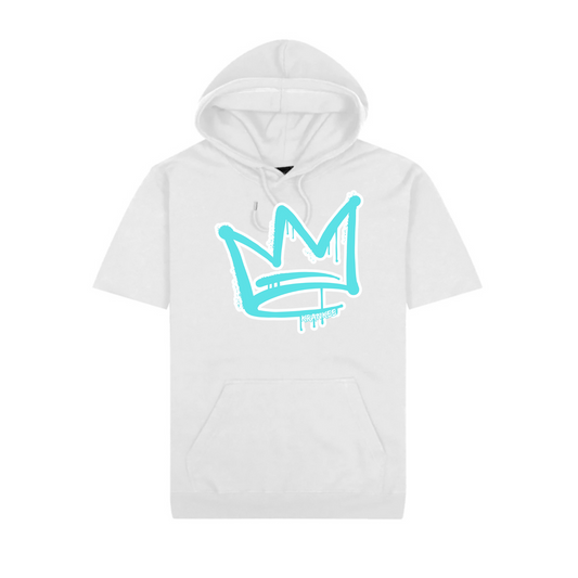 Aqua Front Crown - Unisex Tee Hoodie