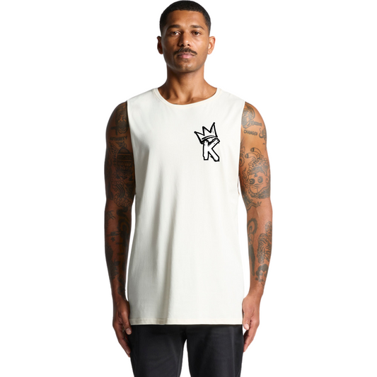 B/W Back Crown - Mens Tank