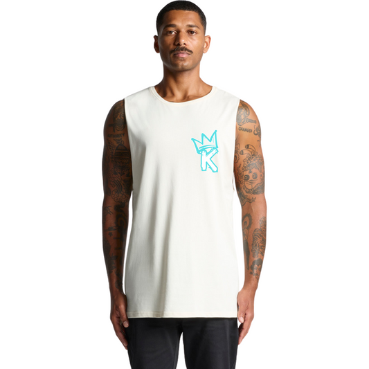 Aqua Back Crown - Mens Tank