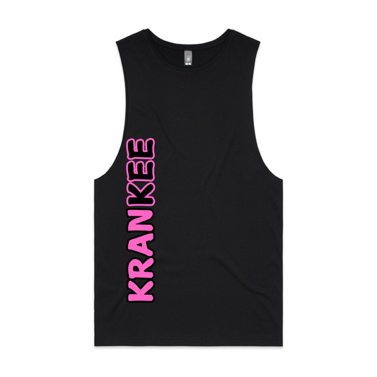 Pink Krankee Split - Mens Tank