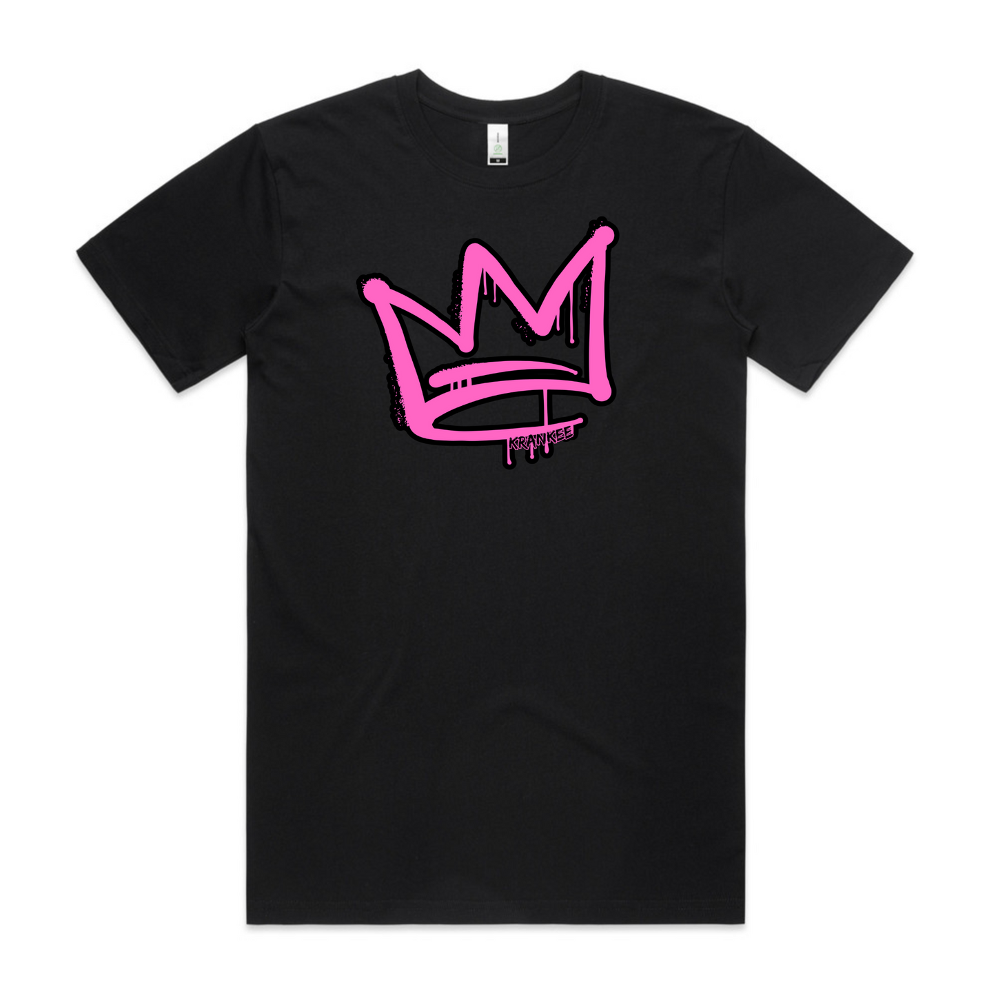 Pink Front Crown - Mens Tee