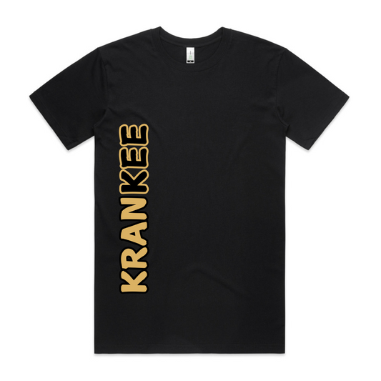 Gold Krankee Split - Mens Tee