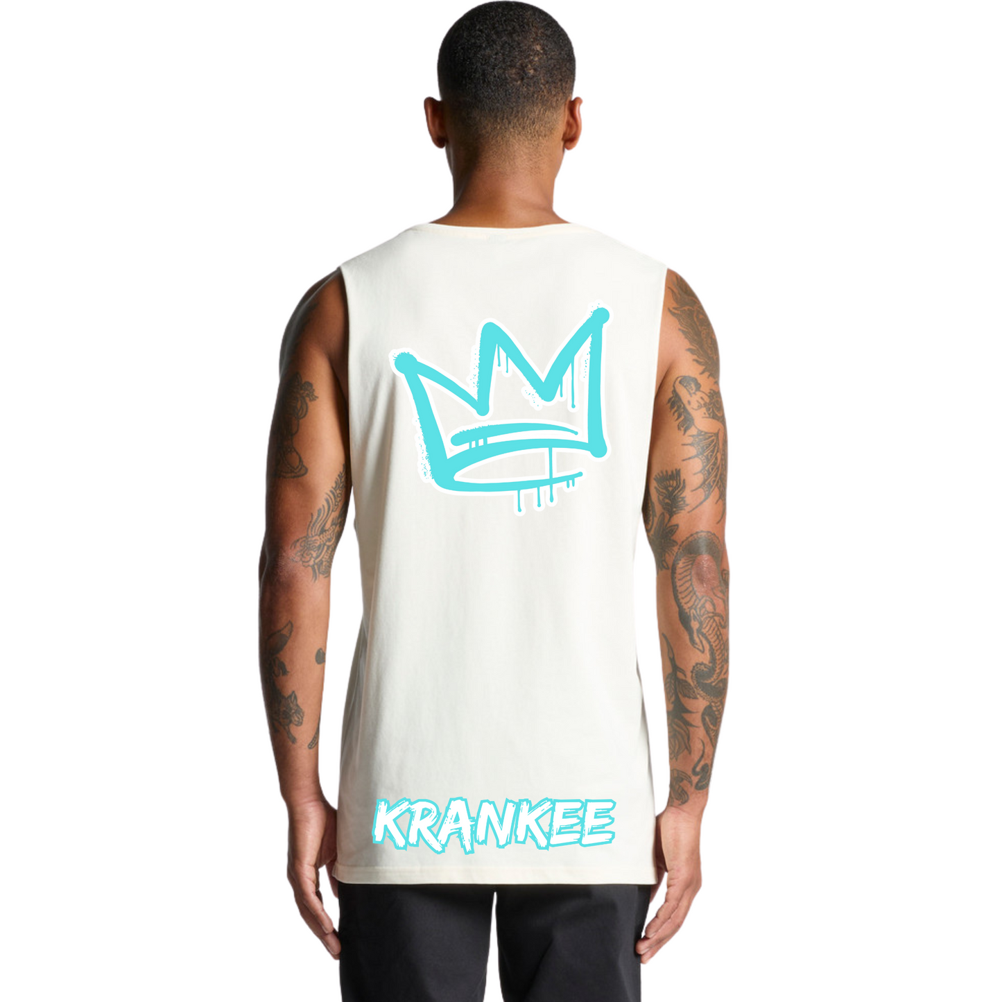 Aqua Back Crown - Mens Tank