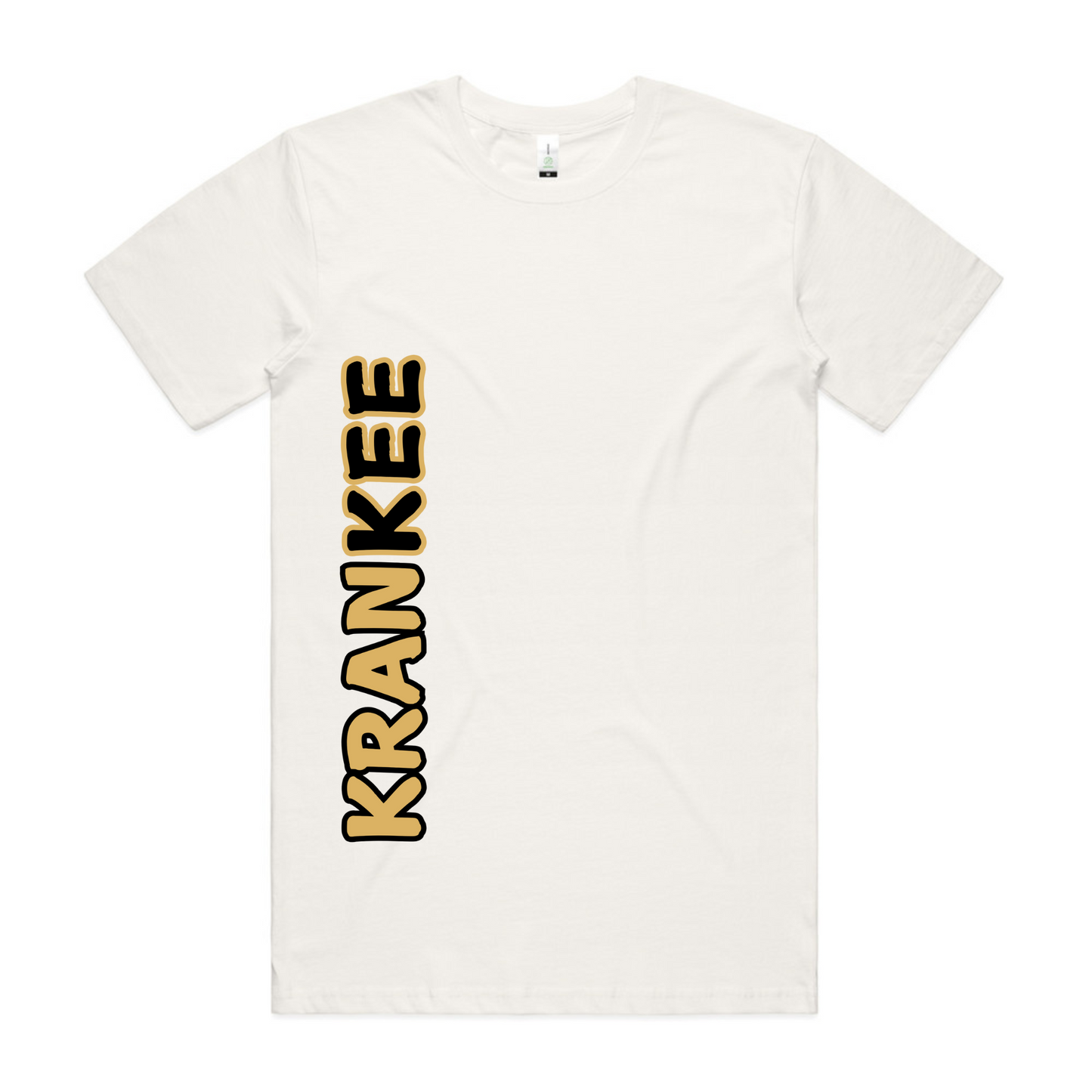 Gold Krankee Split - Mens Tee