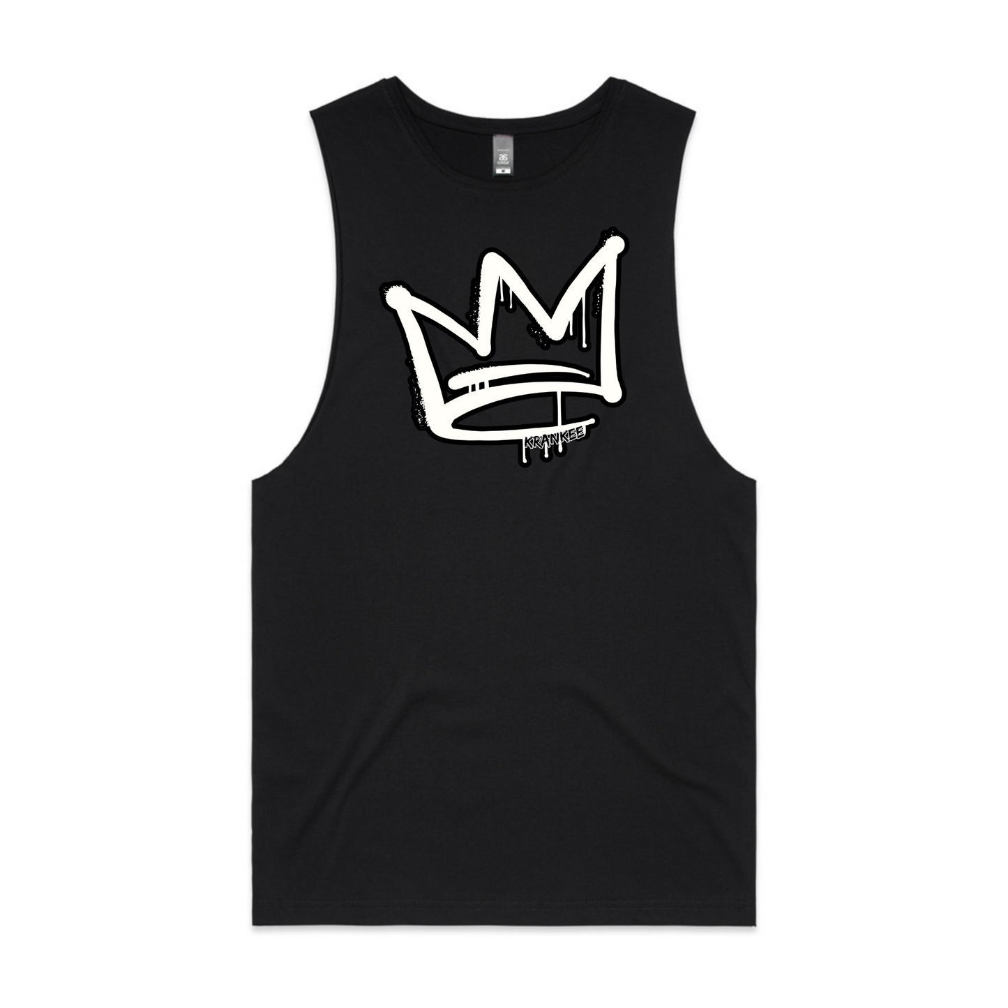 B/W Front Crown - Mens Tank
