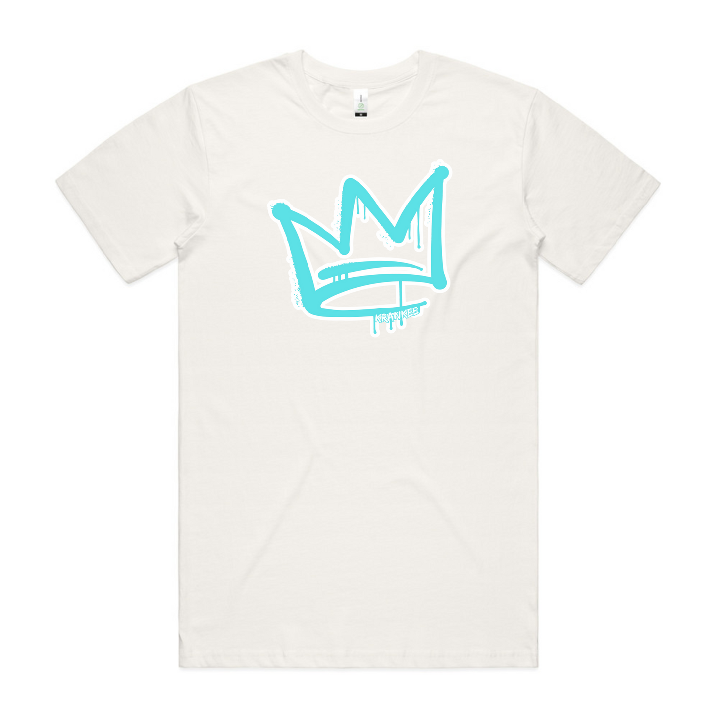 Aqua Front Crown - Mens Tee