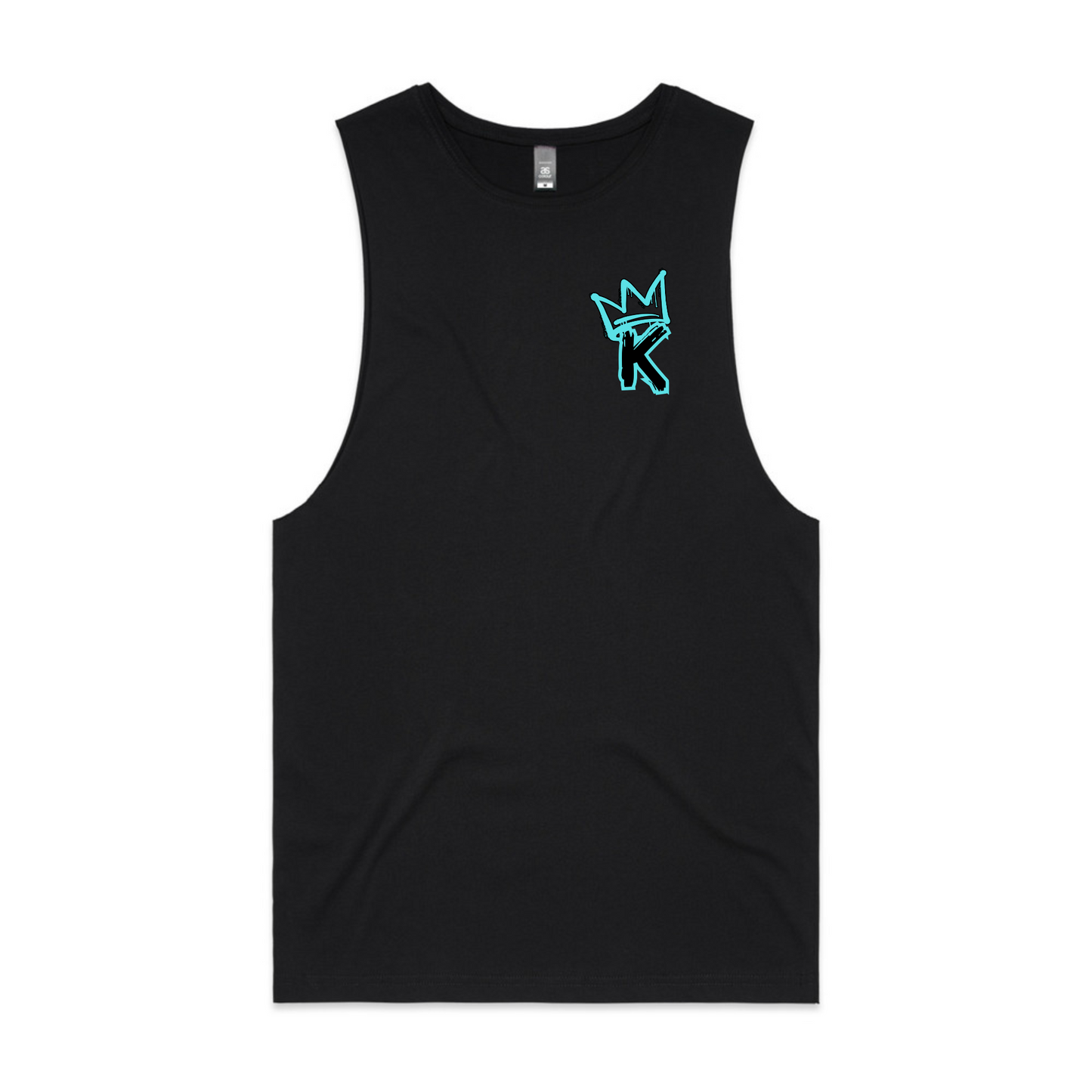 Aqua Back Crown - Mens Tank