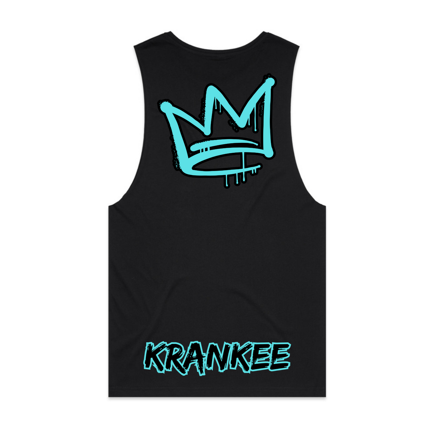 Aqua Back Crown - Mens Tank