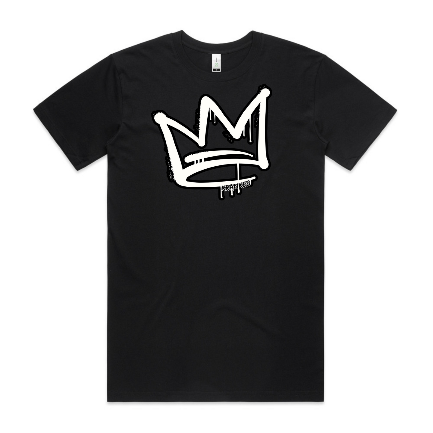 B/W Front Crown - Mens Tee