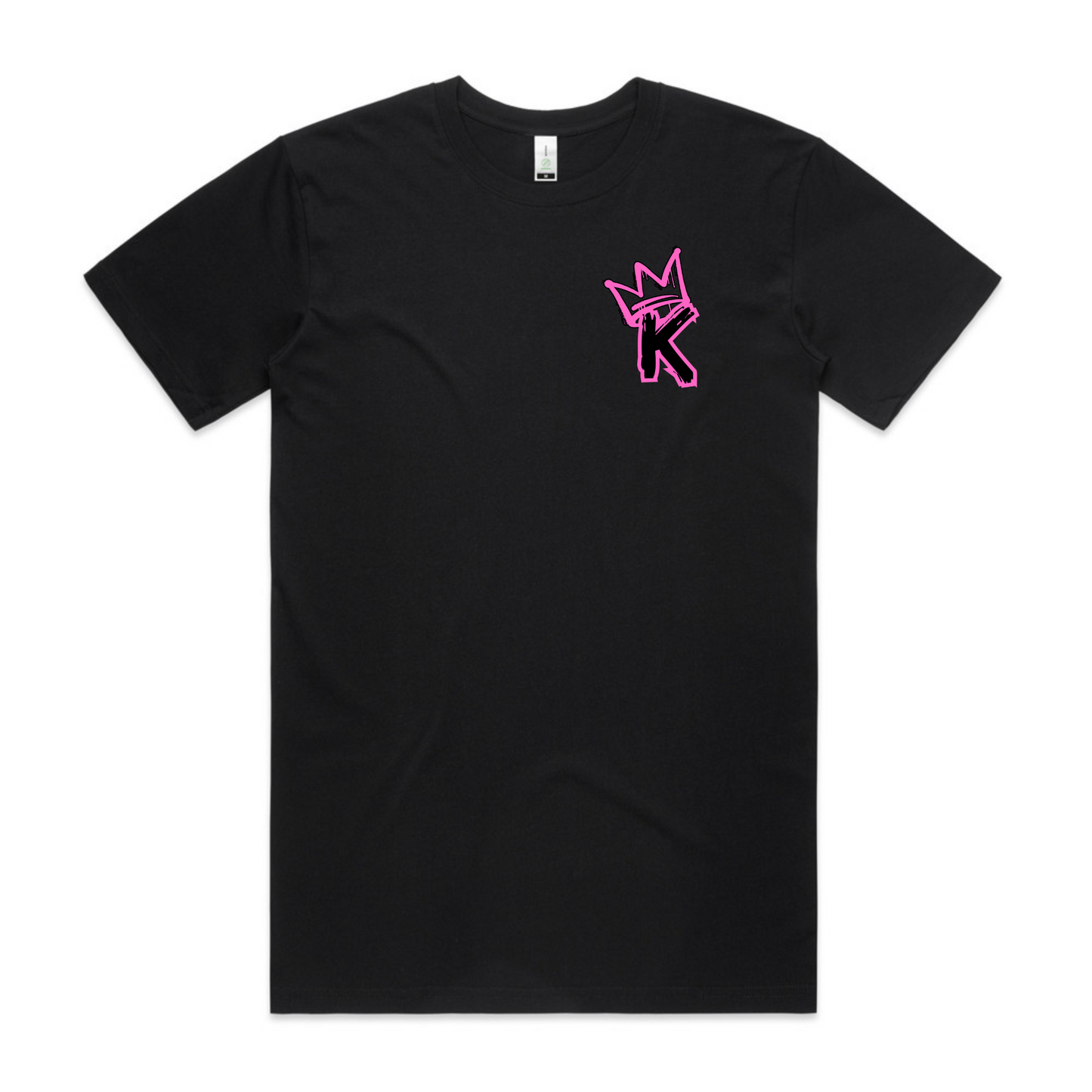 Pink Back Crown - Mens Tee