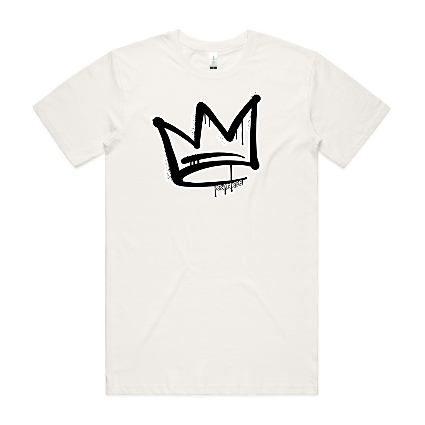 B/W Front Crown - Mens Tee
