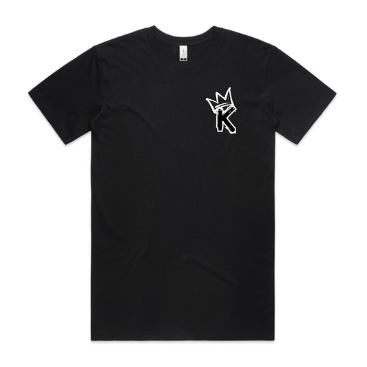 B/W Back Crown - Mens Tee