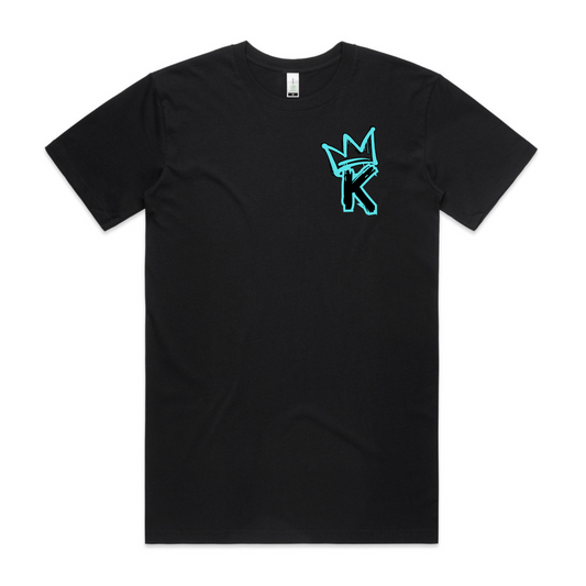 Aqua Back Crown - Mens Tee