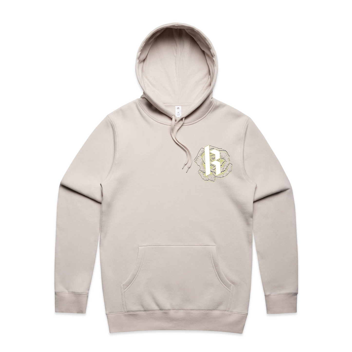 Mens Metallic Skull Hoodie