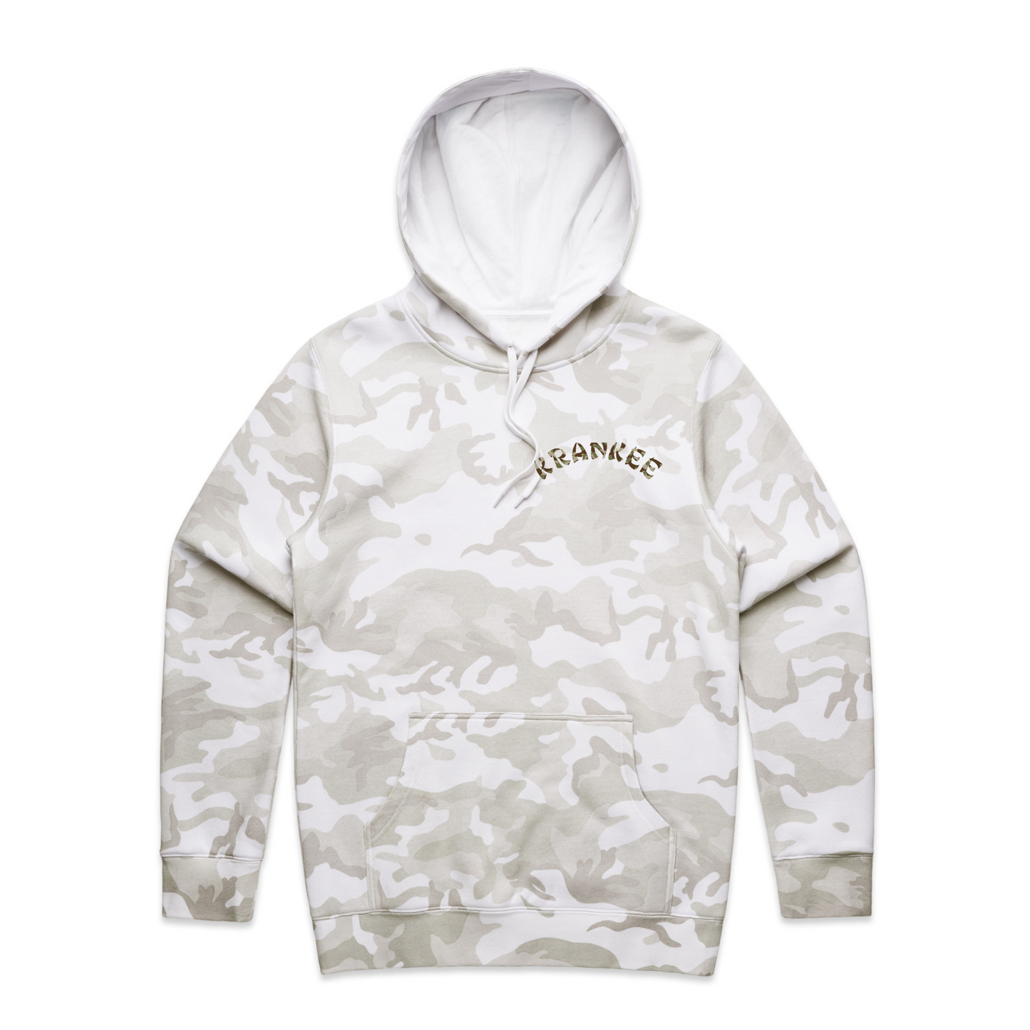 Mens Camo Back Hoodie