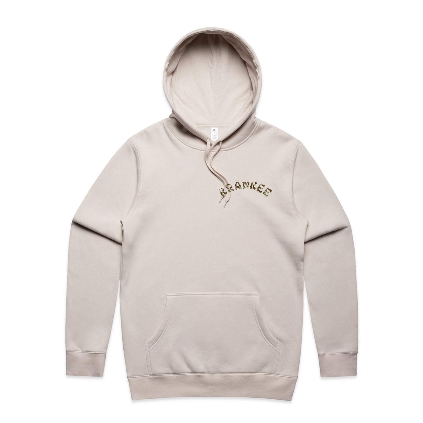 Mens Camo Back Hoodie