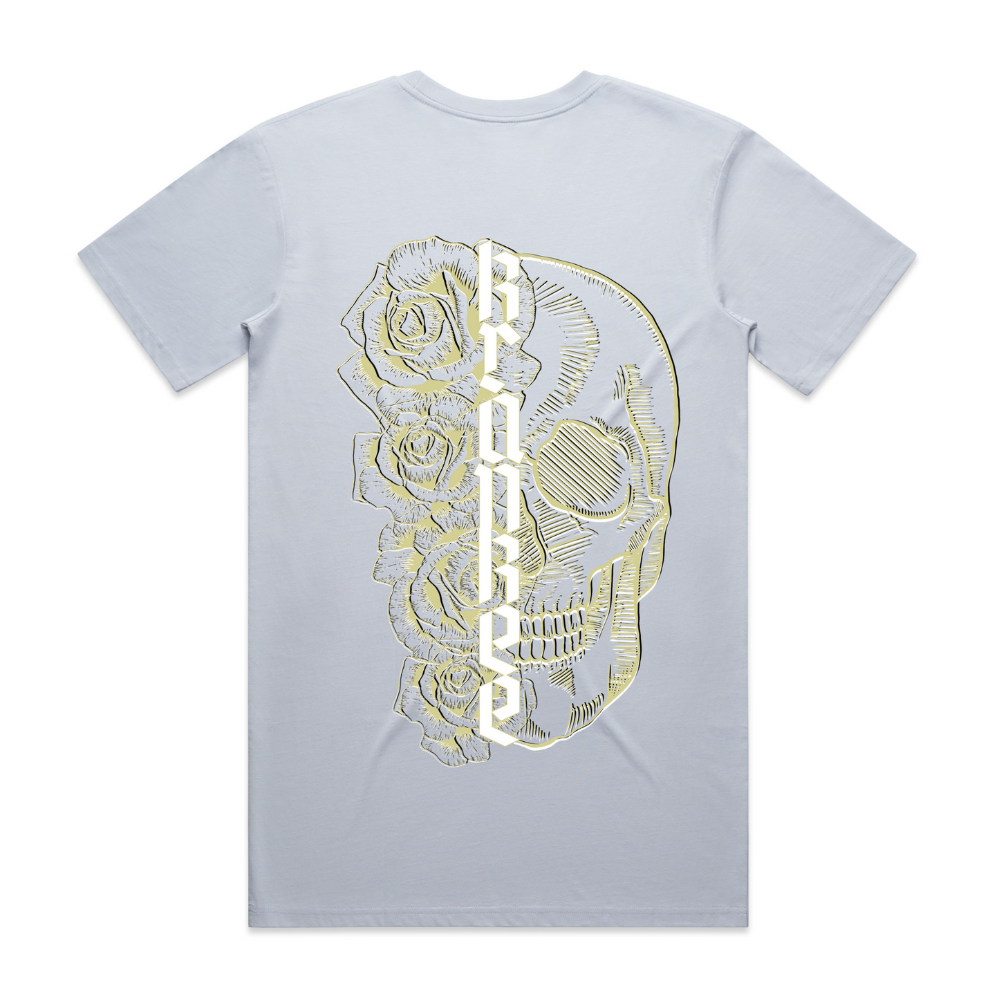 Mens Metallic Skull Tee