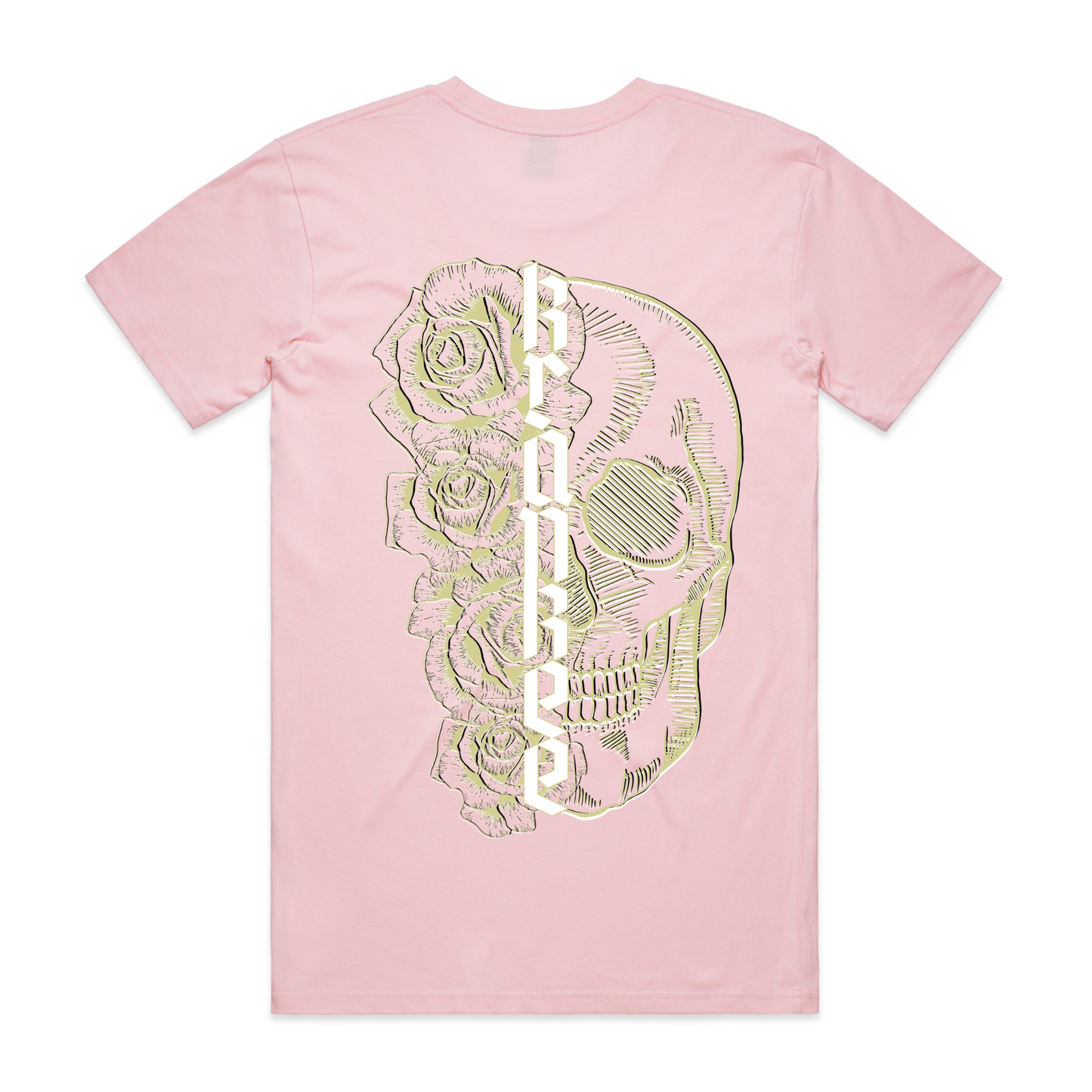 Mens Metallic Skull Tee