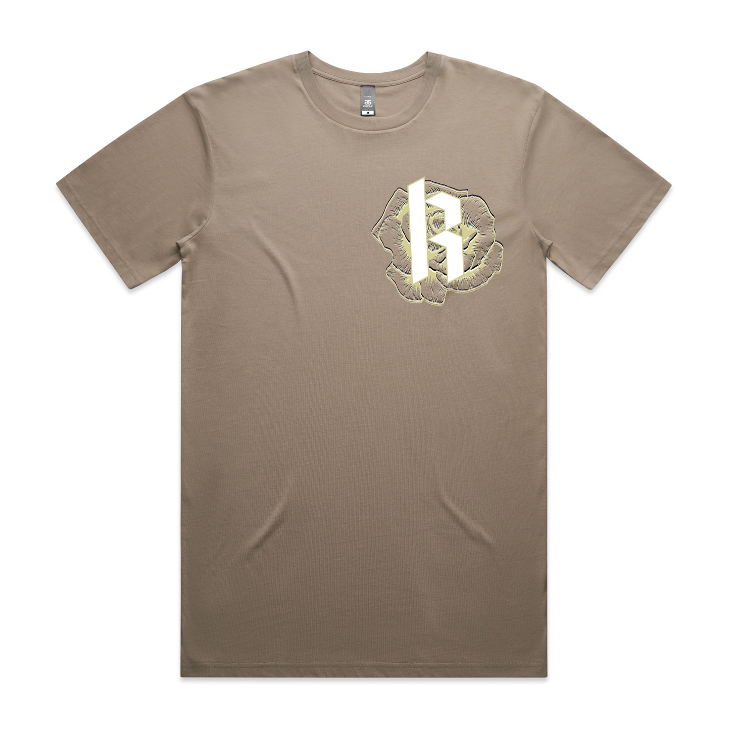 Mens Metallic Skull Tee