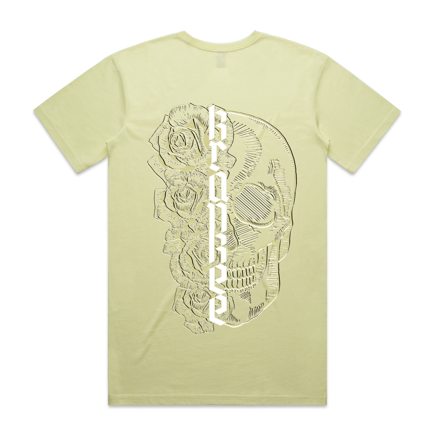 Mens Metallic Skull Tee