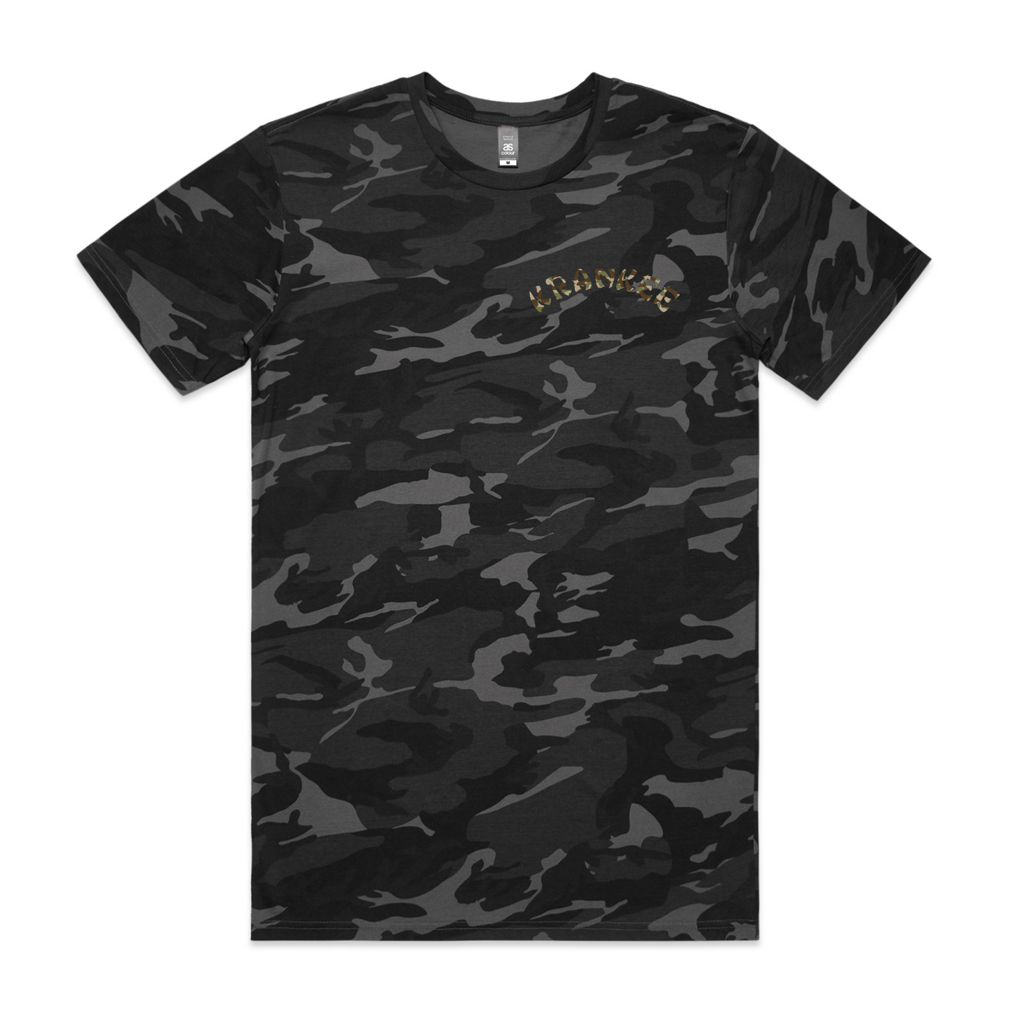Mens Camo Back Tee