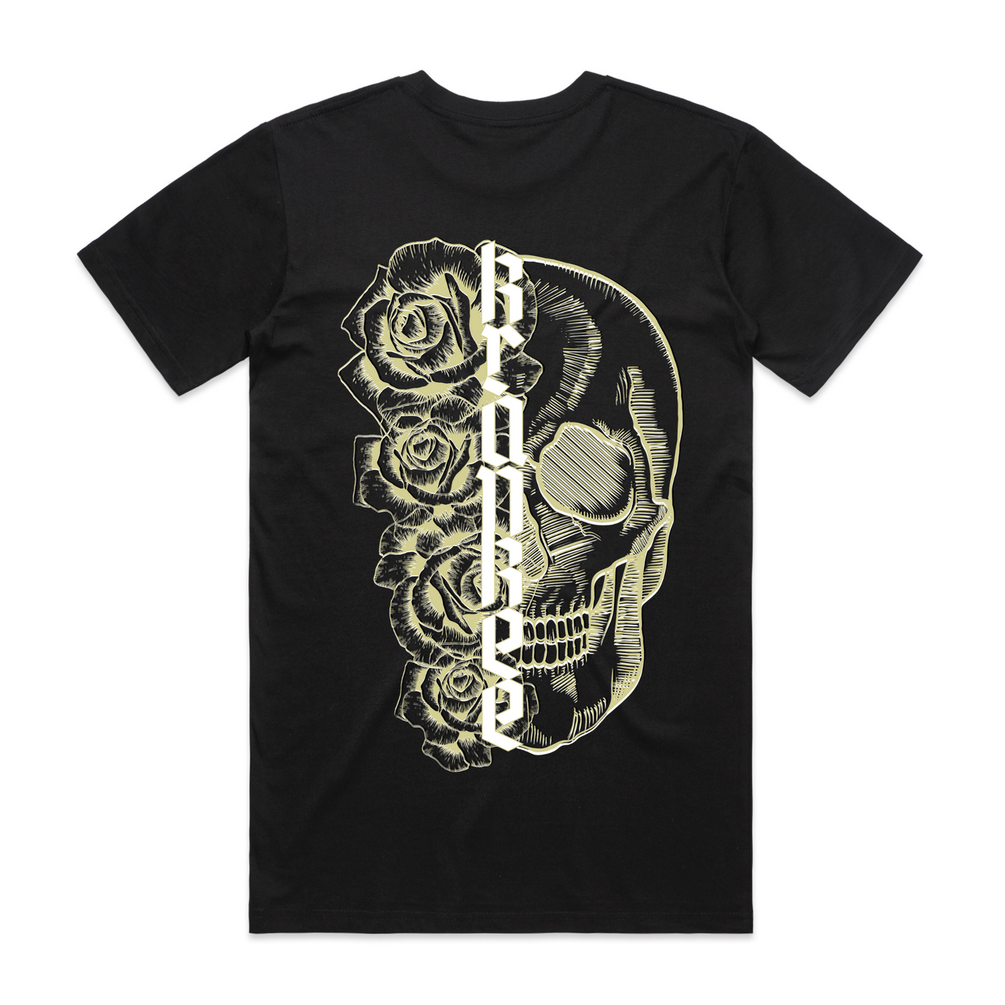 Mens Metallic Skull PLUS Tee