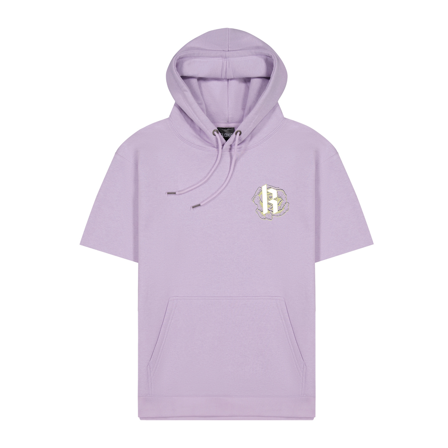 Unisex Metallic Skull Hoodie Tee