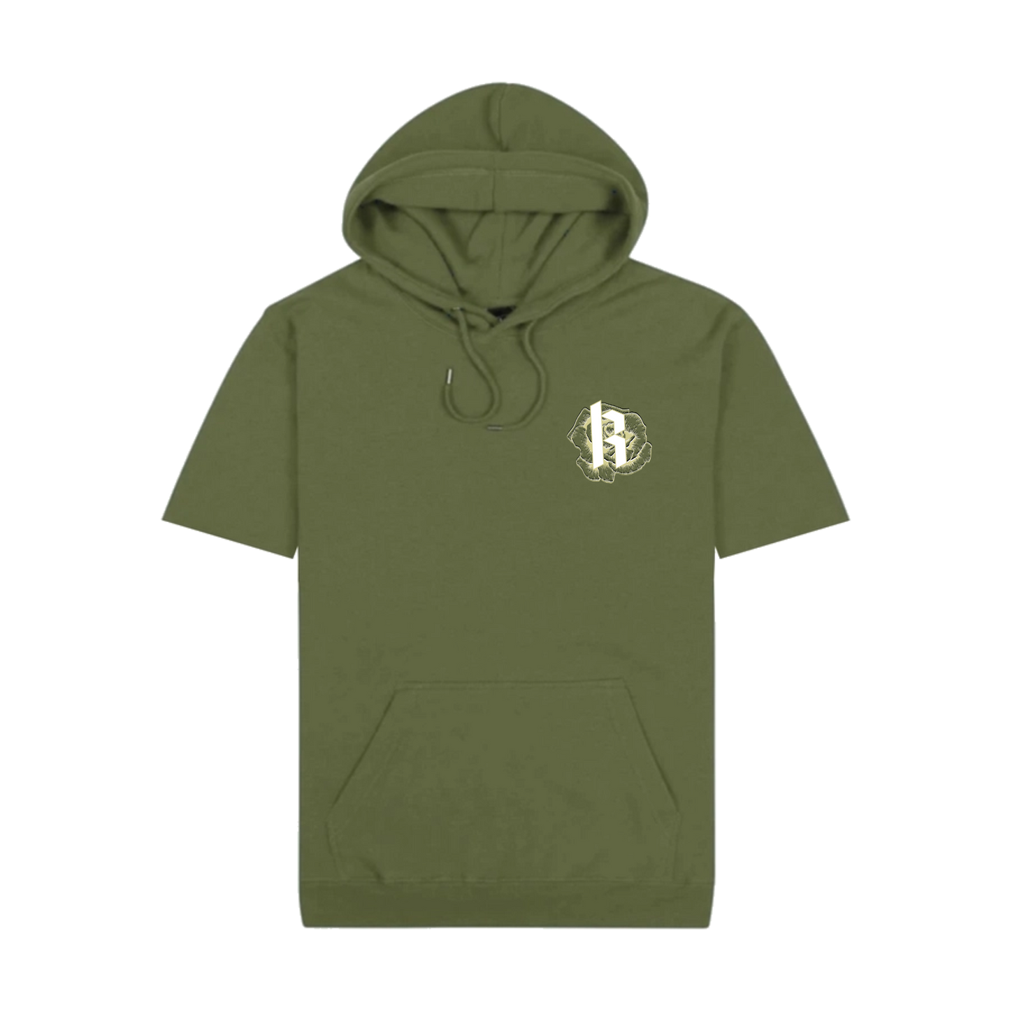 Unisex Metallic Skull Hoodie Tee