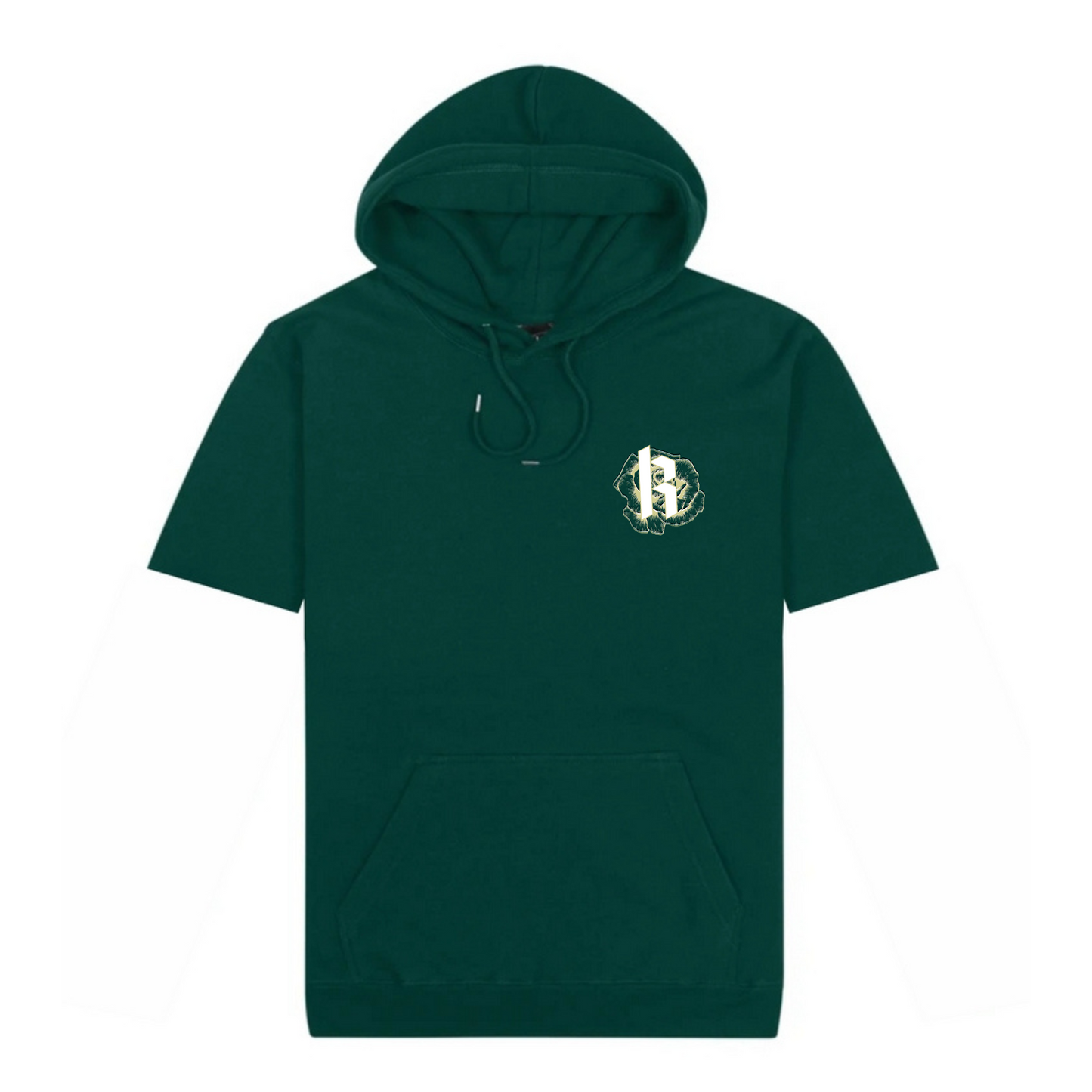 Unisex Metallic Skull Hoodie Tee