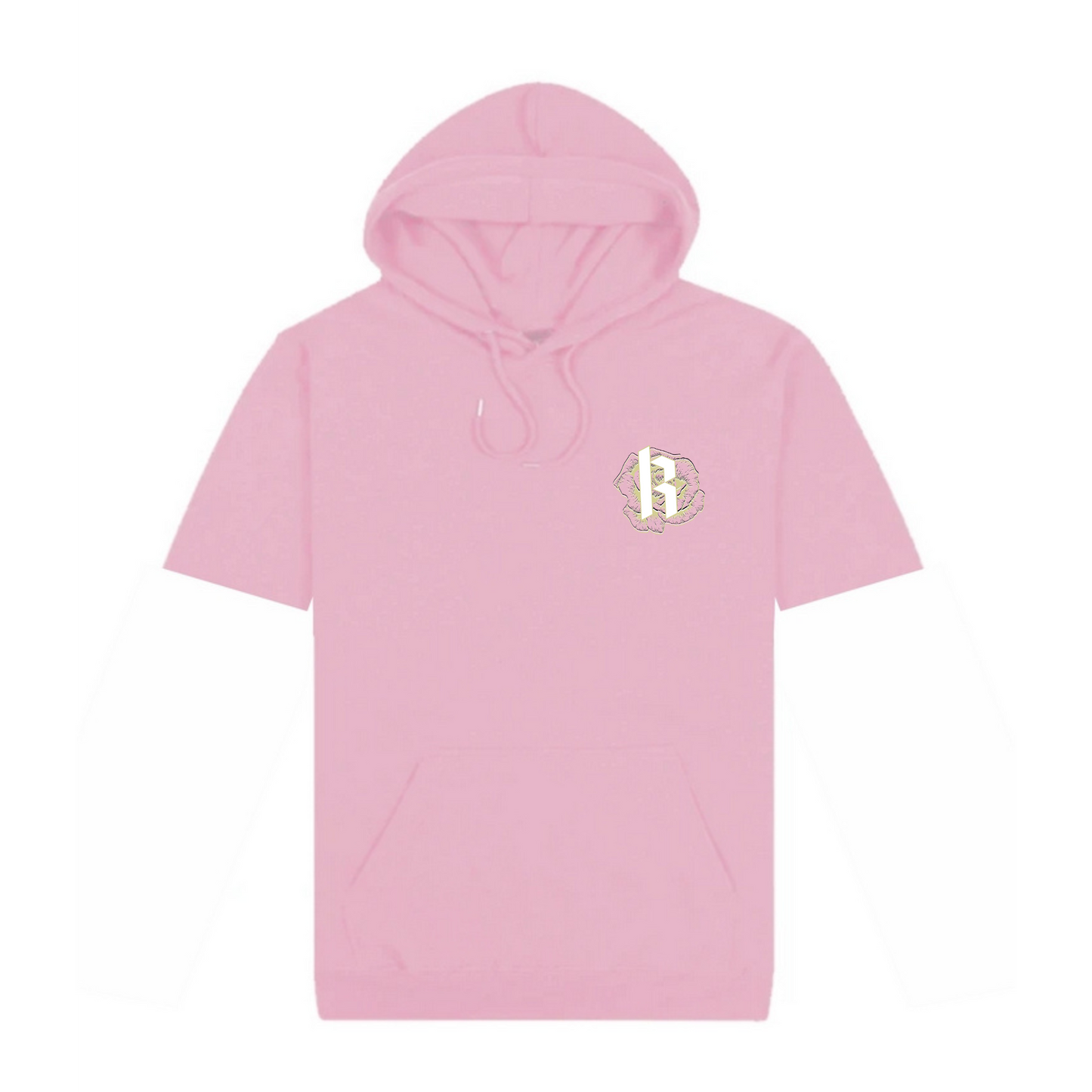 Unisex Metallic Skull Hoodie Tee