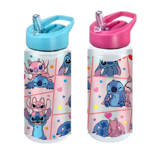 Stitch & Angel - Kids Drink Bottle