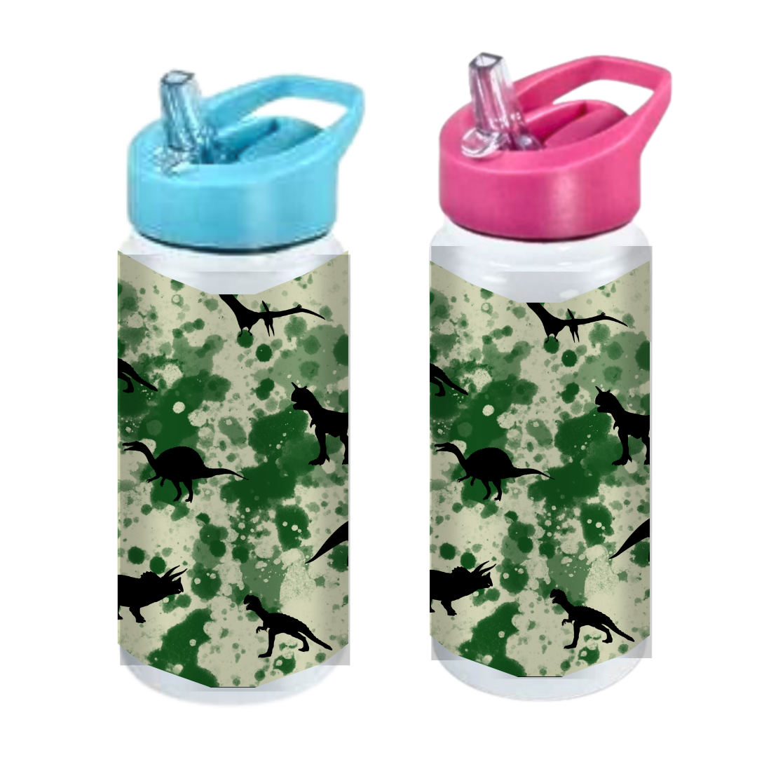 Camo Dinos - Kids Drink Bottle