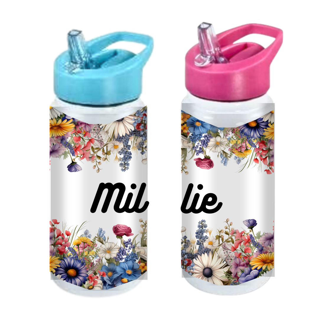 Wildflowers Named - Kids Drink Bottle