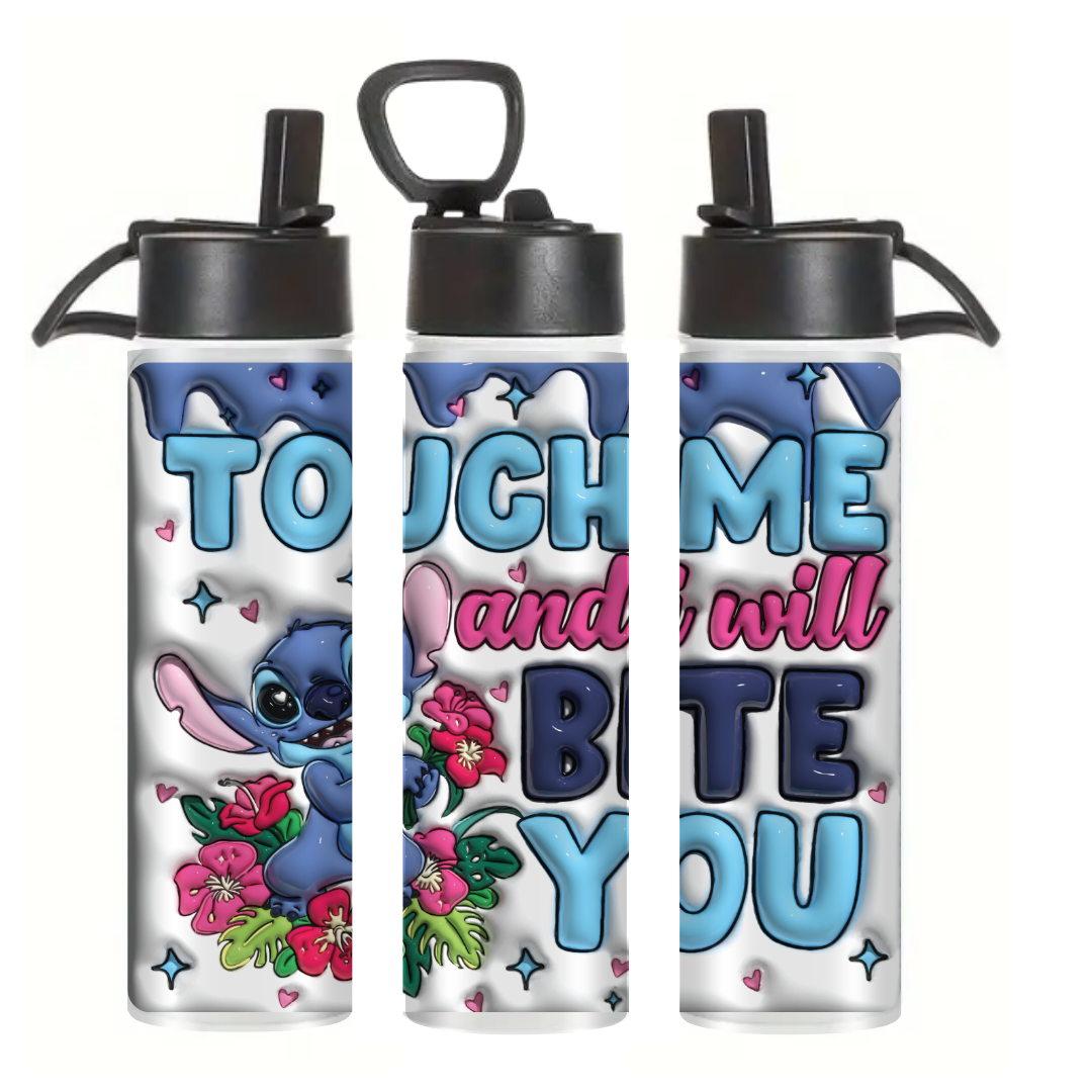 Stitch Touch Me & I Bite - Tumbler & Bottle