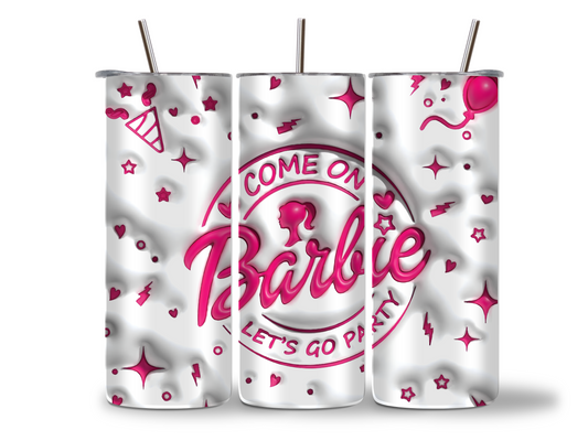 White Barbie - Tumbler & Bottle