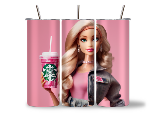 Barbie Starbucks - Tumbler & Bottle