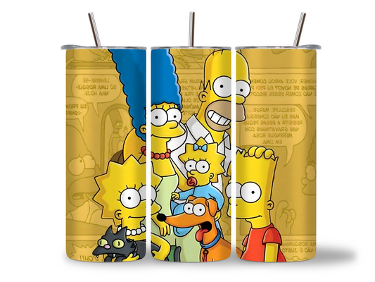 The Simpsons - Tumbler & Bottle