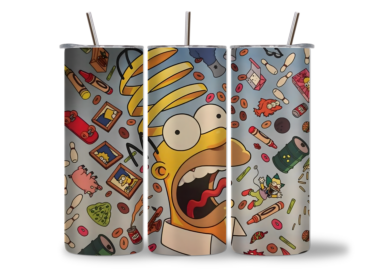 Homer Crazy - Tumbler & Bottle