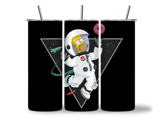 Homer Space Donut - Tumbler & Bottle