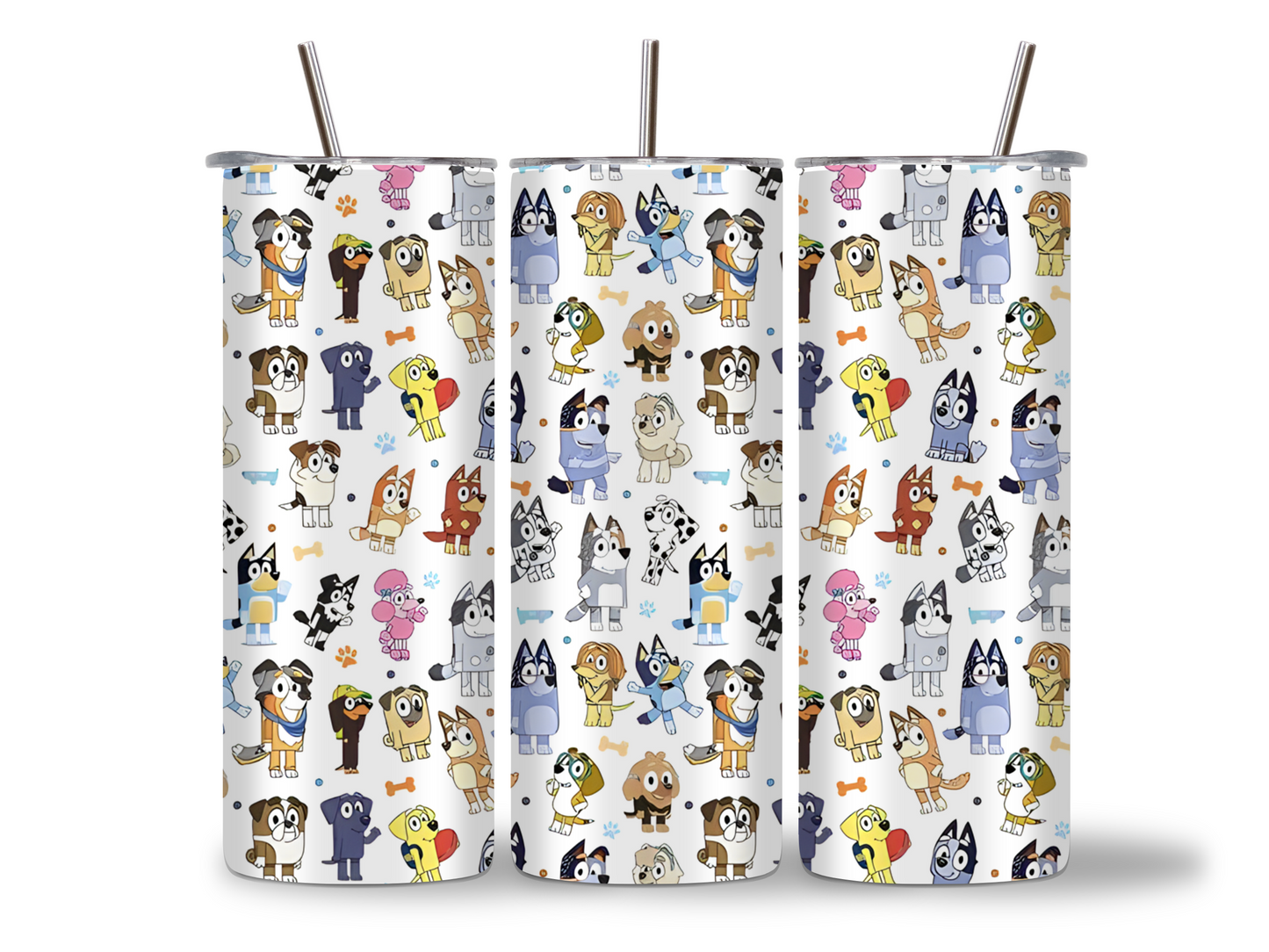 Bluey Characters  - Tumbler & Bottle